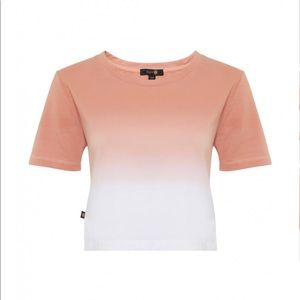 L’urv Sportswear Ombré crop tee